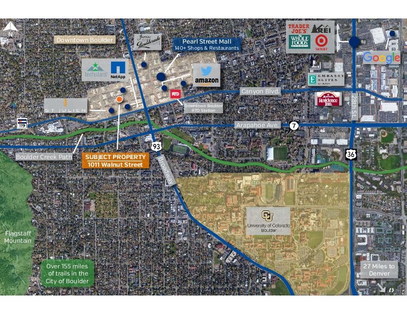 1011 Walnut Street - Units 200, 300, 400, Boulder, CO 80302